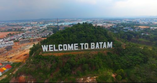 Batam dengan pemandangan yang indah tanpa kabel listrik yang semrawut