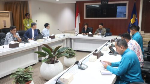 Kunjungan Bizlink Internasional Corporation Taiwan di sambut oleh Kepala Kantor Perwakilan BP Batam, Purnomo Andiantono,