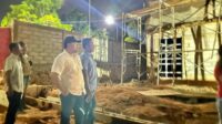 Kabag Humas BP Batam, Sazani, saat meninjau lokasi