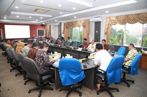 Rapat di DPRD Batam tentang Tarif Parkir