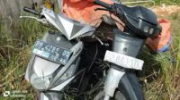 BB Motor yang sudah diamankan warga