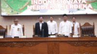 DPRD Batam saat pengesahan Ranperda 2023