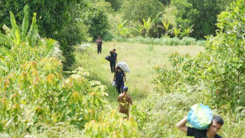 Petugasyang akan membantu ke lokasi Rempang EcoCity