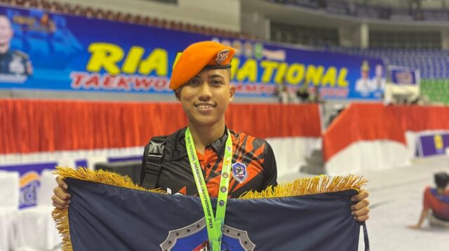 Serda Bagas, atlet taekwondo meraih tiga medali