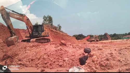 Cut and Fill Proyek Green Medina Developer Rexvin